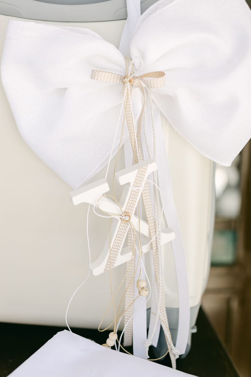 Bohemian Teddy bear Christening