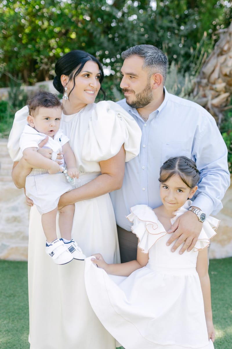 Bohemian Teddy bear Christening
