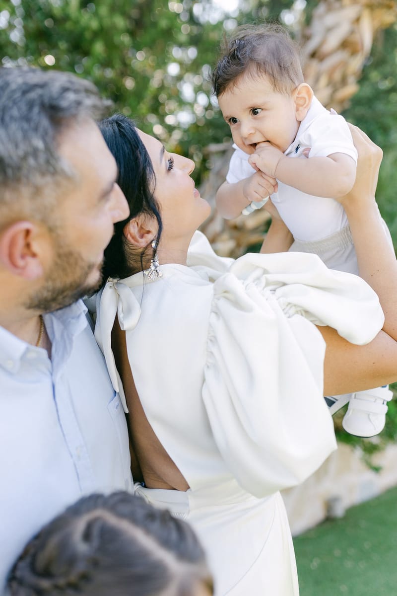 Bohemian Teddy bear Christening
