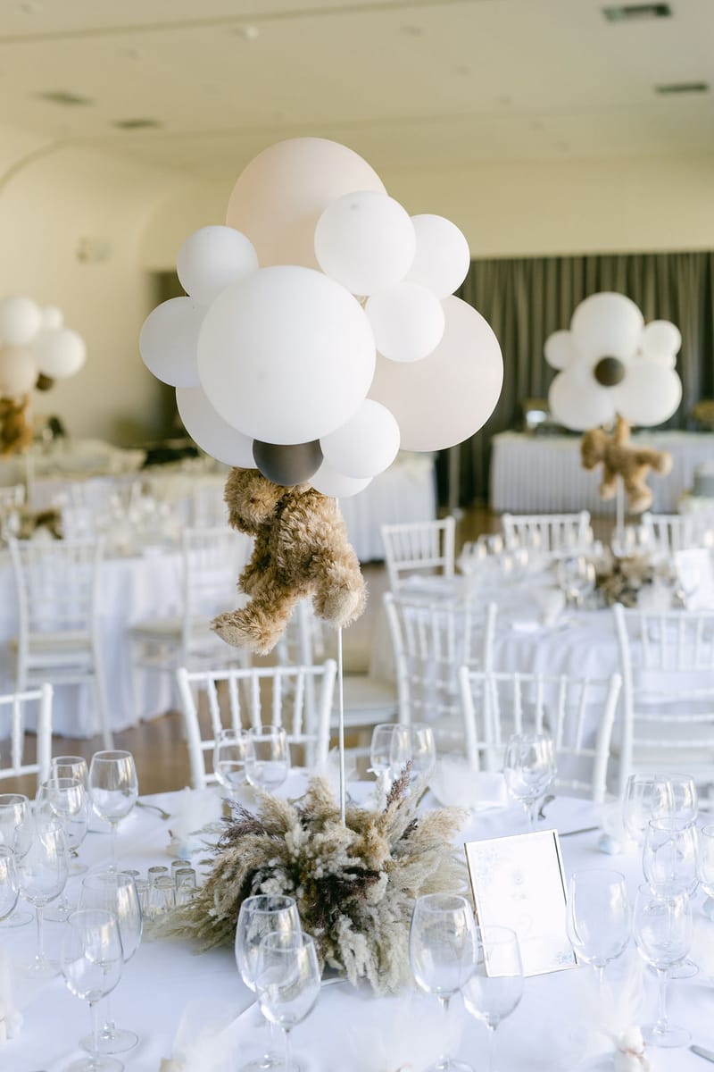 Bohemian Teddy bear Christening