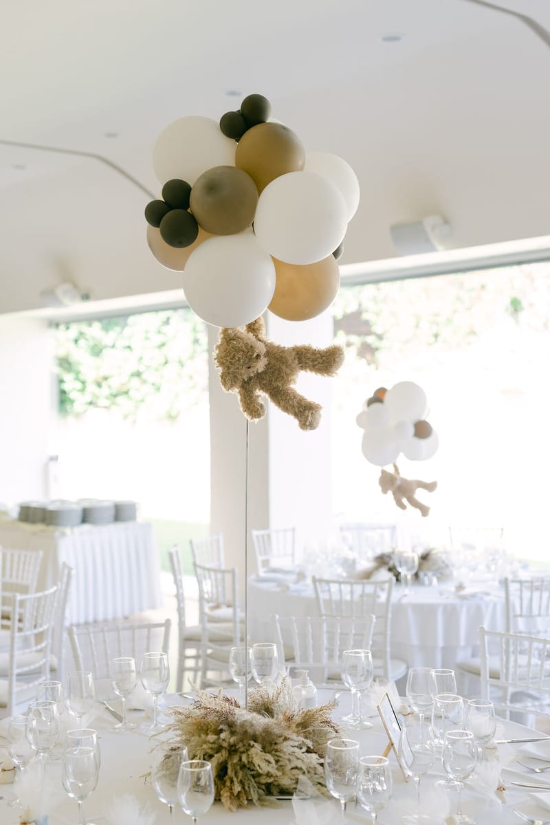 Bohemian Teddy bear Christening