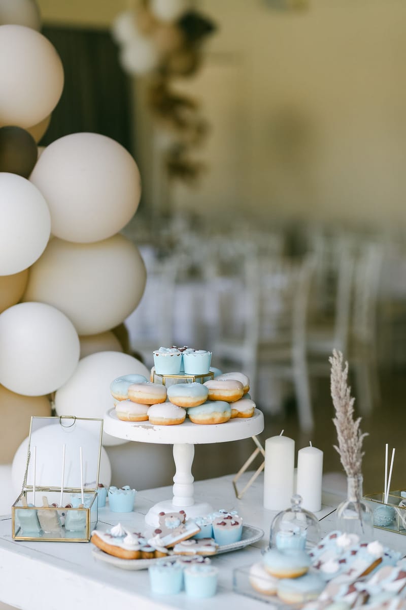 Bohemian Teddy bear Christening