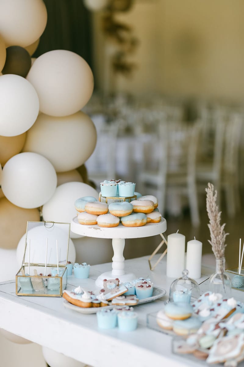 Bohemian Teddy bear Christening