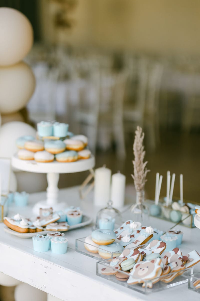 Bohemian Teddy bear Christening