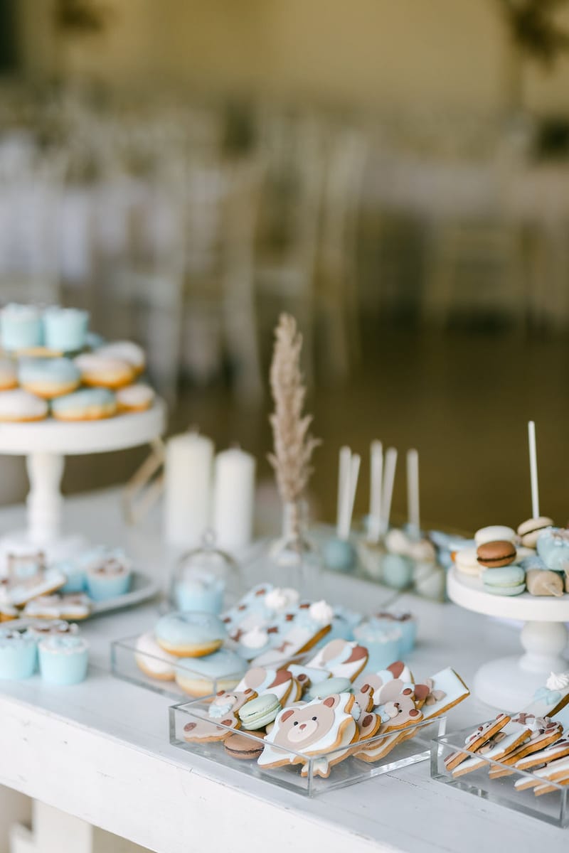 Bohemian Teddy bear Christening