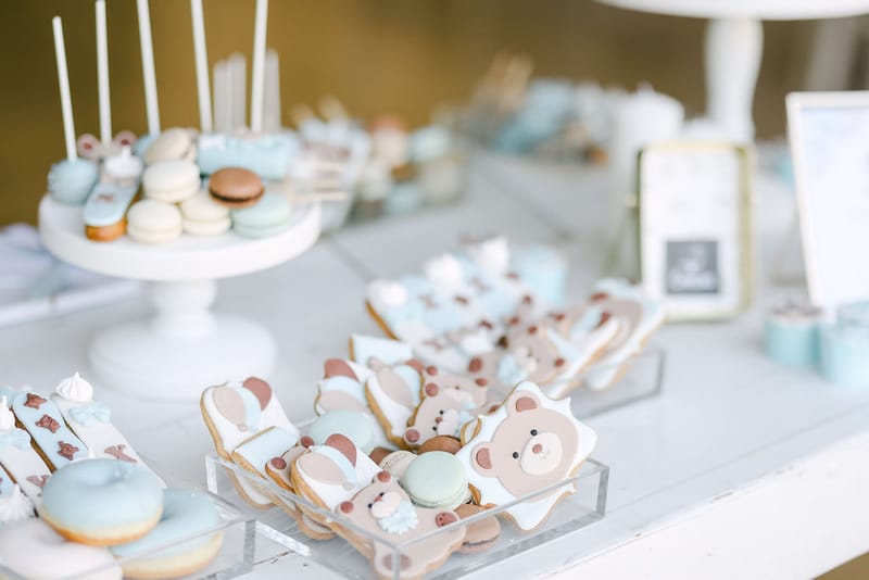 Bohemian Teddy bear Christening