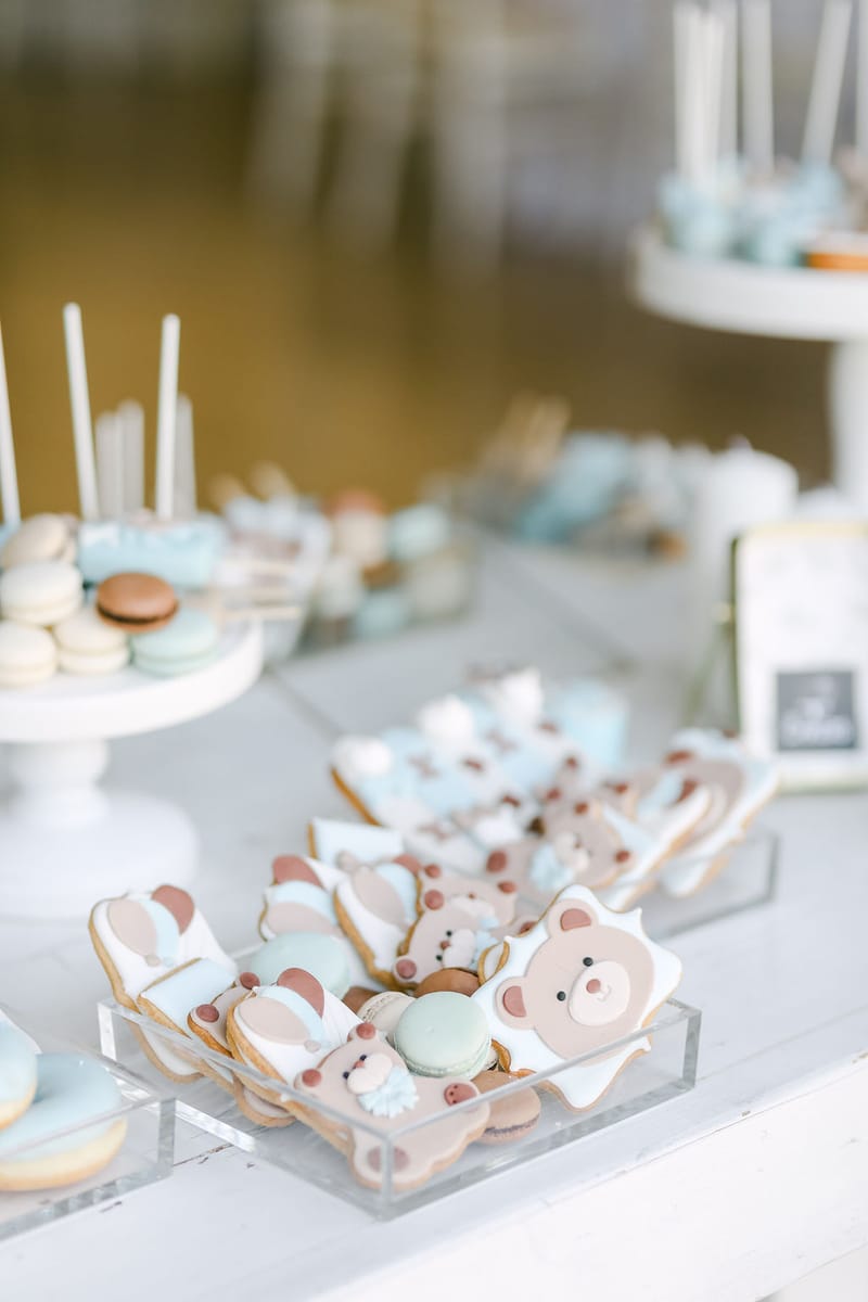 Bohemian Teddy bear Christening