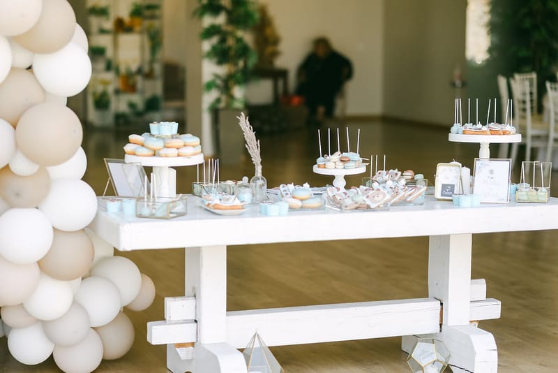 Bohemian Teddy bear Christening