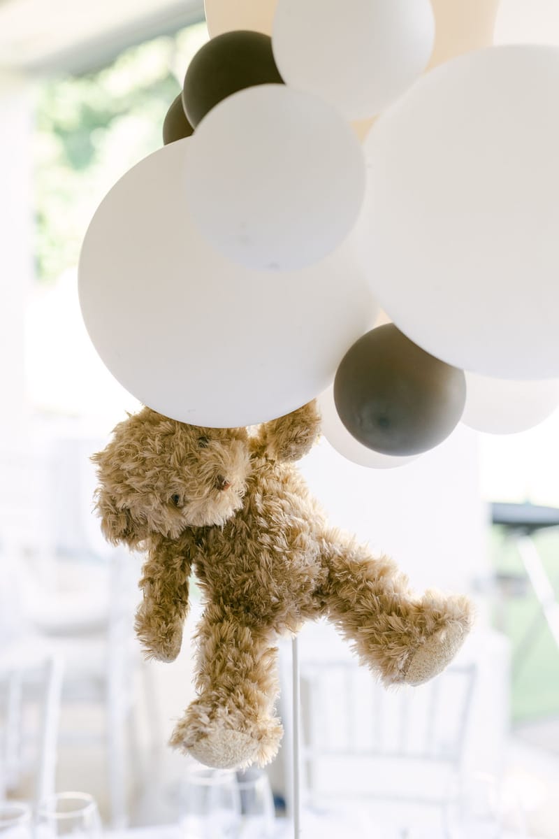 Bohemian Teddy bear Christening