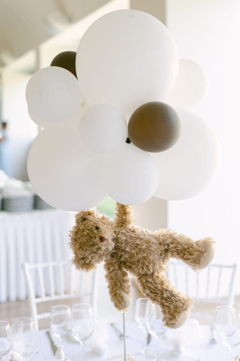 Bohemian Teddy bear Christening