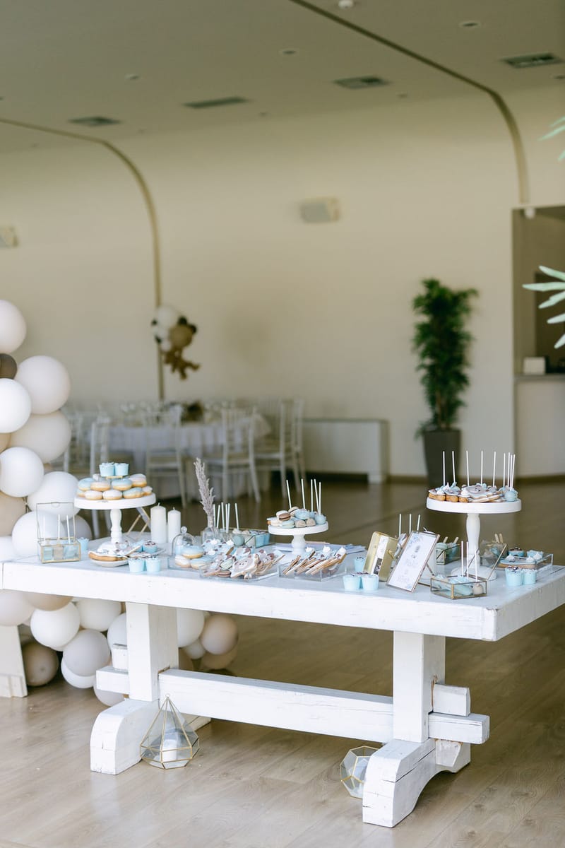 Bohemian Teddy bear Christening