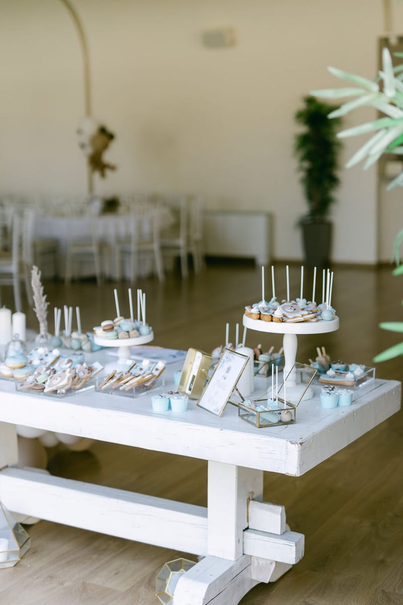 Bohemian Teddy bear Christening