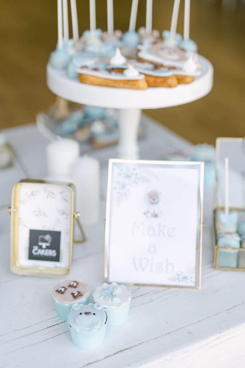 Bohemian Teddy bear Christening