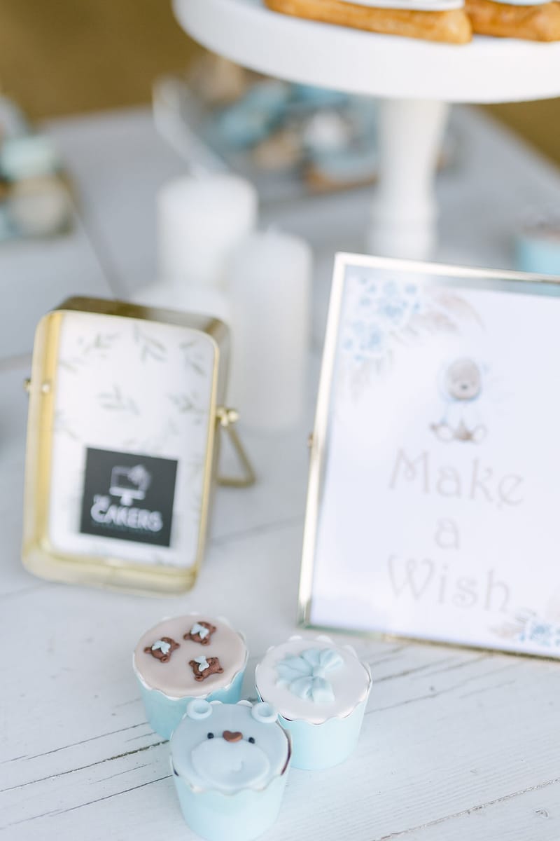 Bohemian Teddy bear Christening