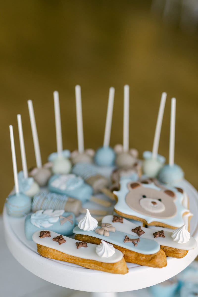 Bohemian Teddy bear Christening