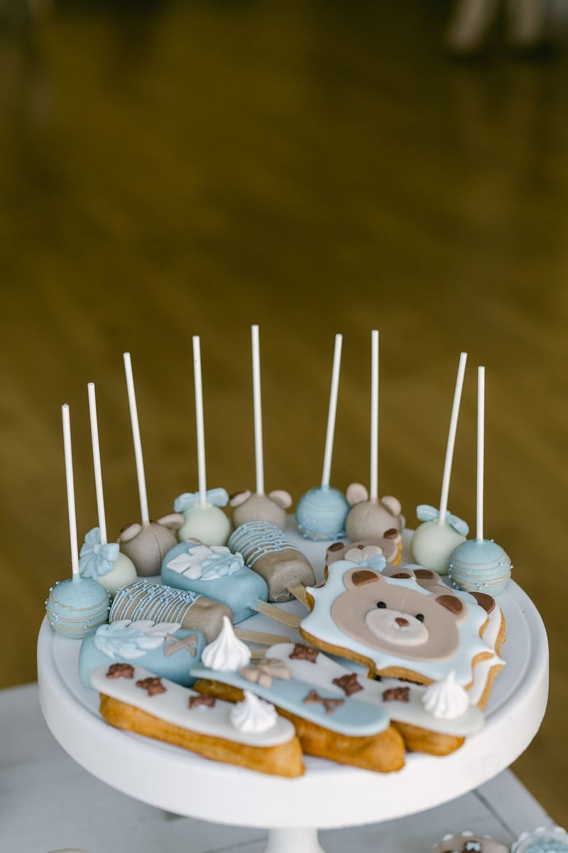 Bohemian Teddy bear Christening