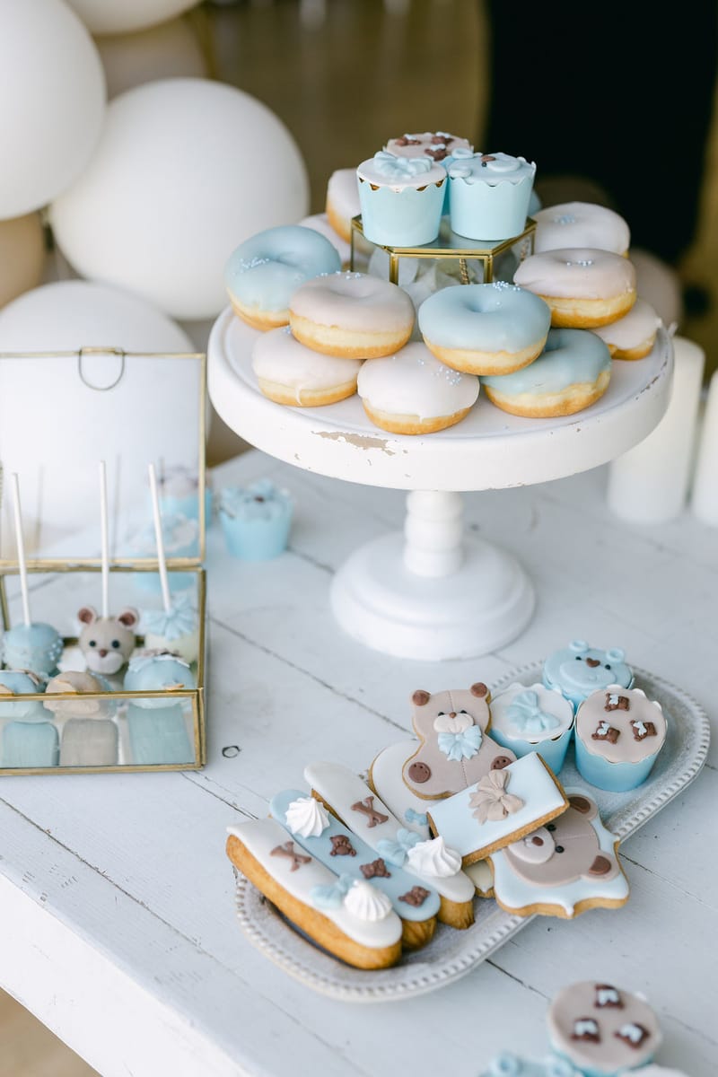 Bohemian Teddy bear Christening