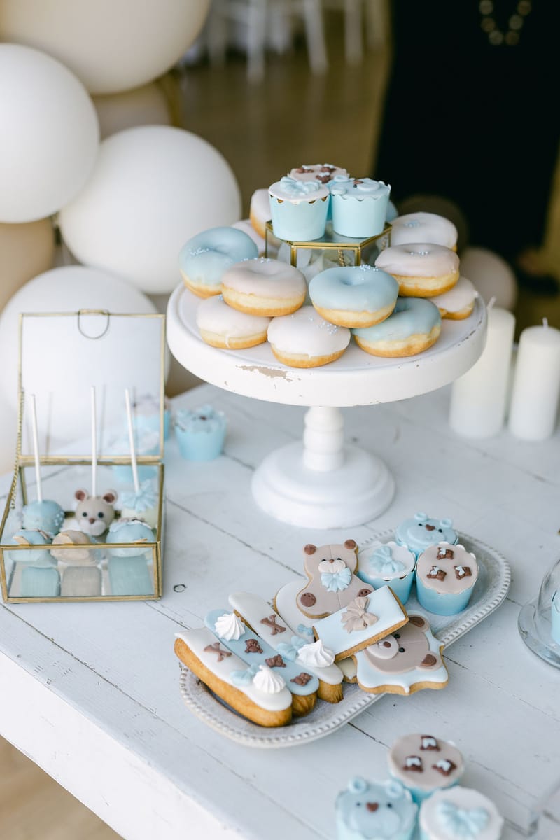 Bohemian Teddy bear Christening