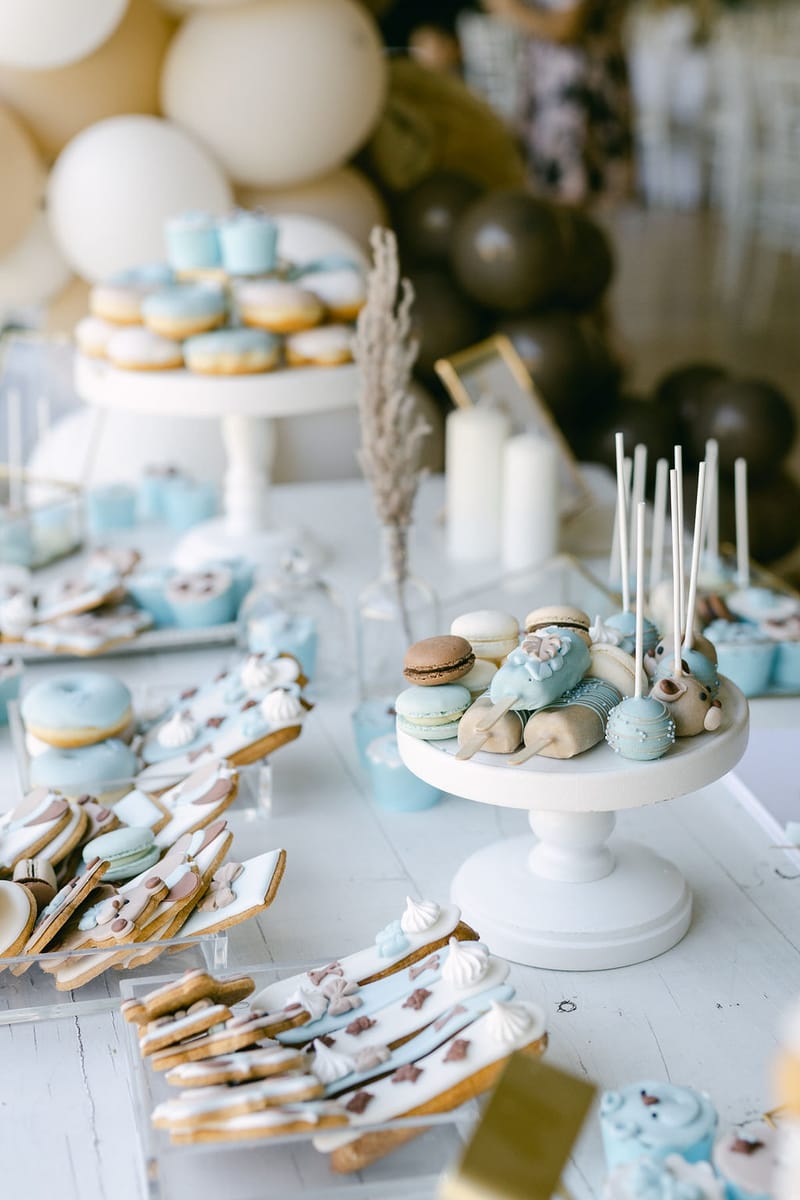 Bohemian Teddy bear Christening