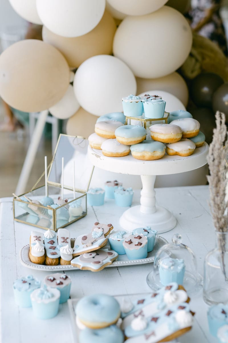 Bohemian Teddy bear Christening