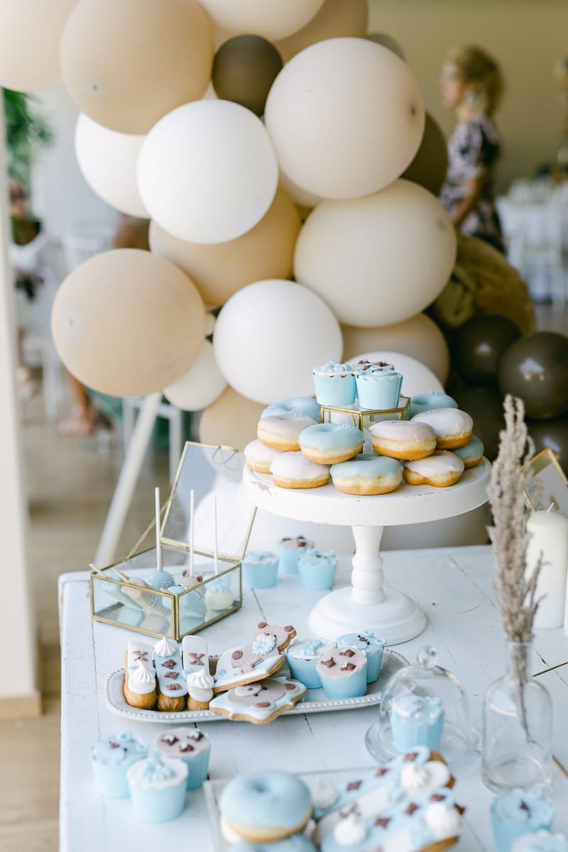 Bohemian Teddy bear Christening