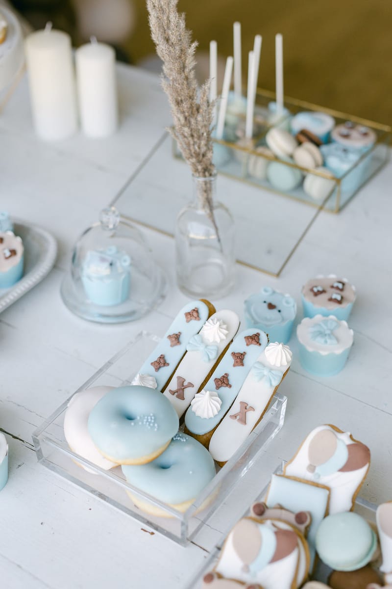 Bohemian Teddy bear Christening