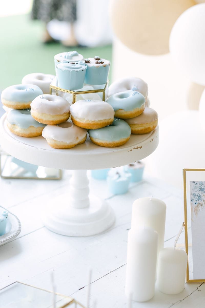 Bohemian Teddy bear Christening