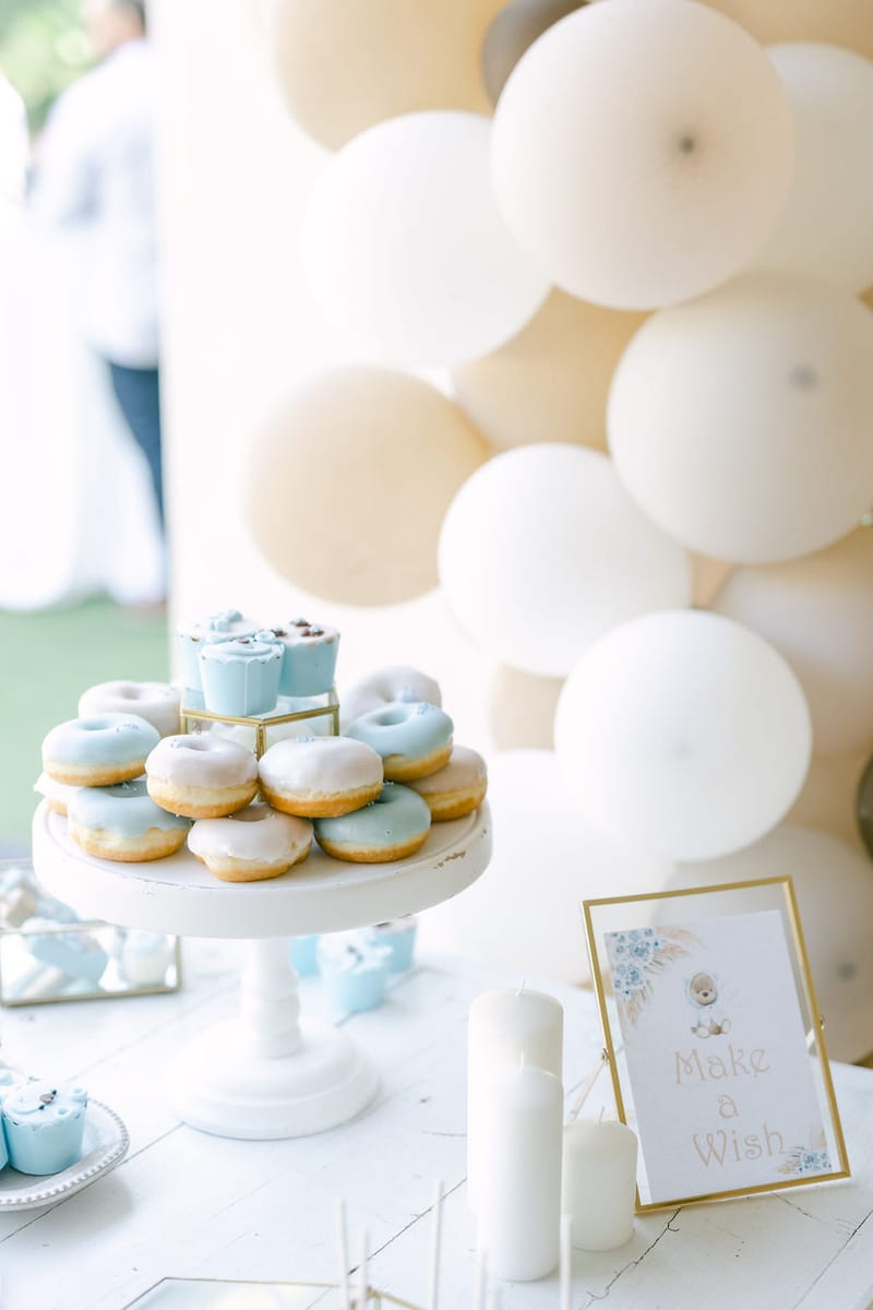 Bohemian Teddy bear Christening