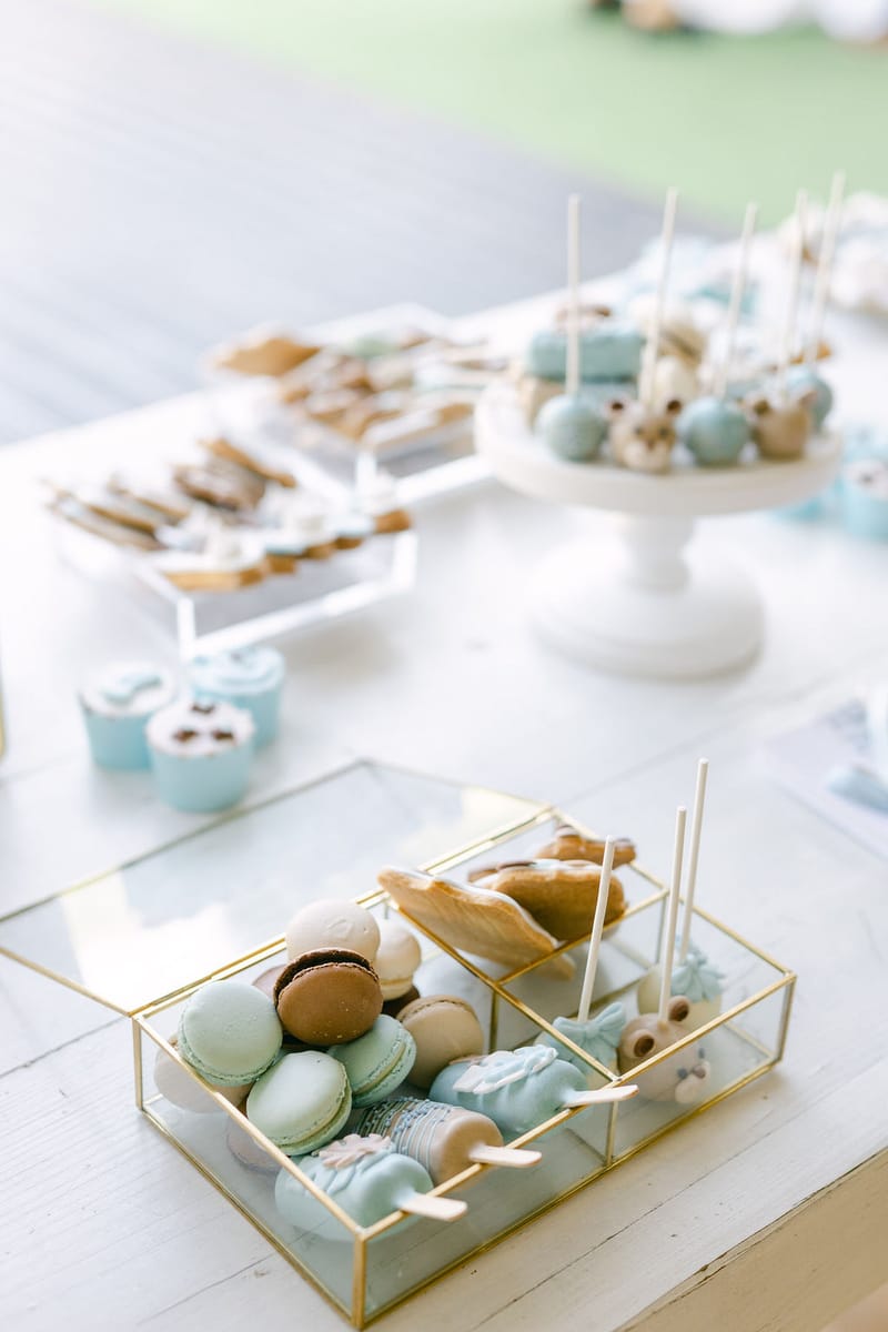 Bohemian Teddy bear Christening