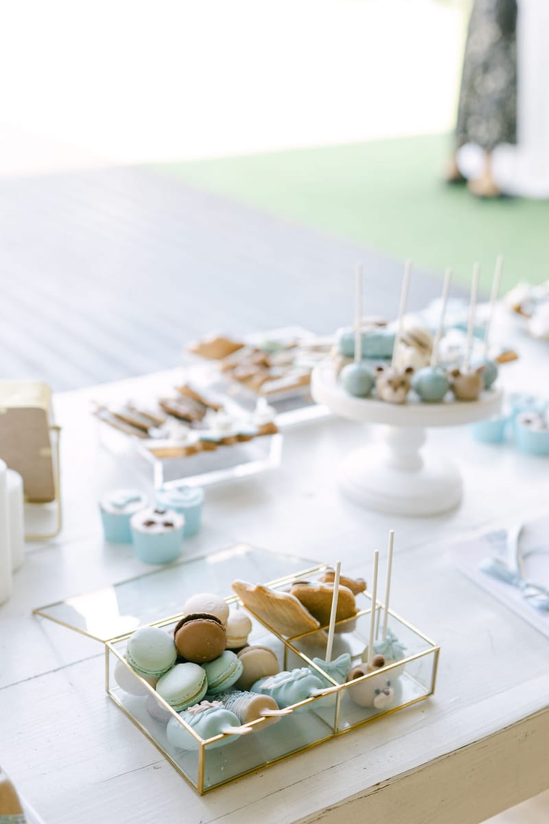 Bohemian Teddy bear Christening