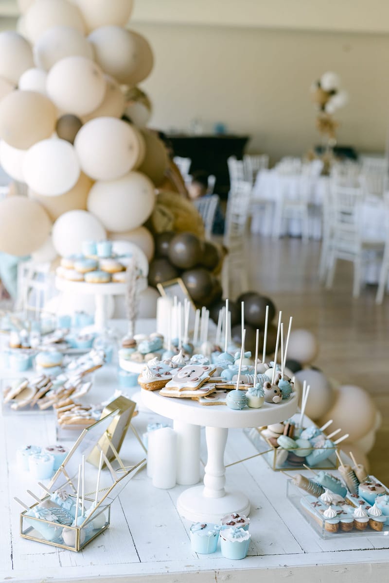 Bohemian Teddy bear Christening