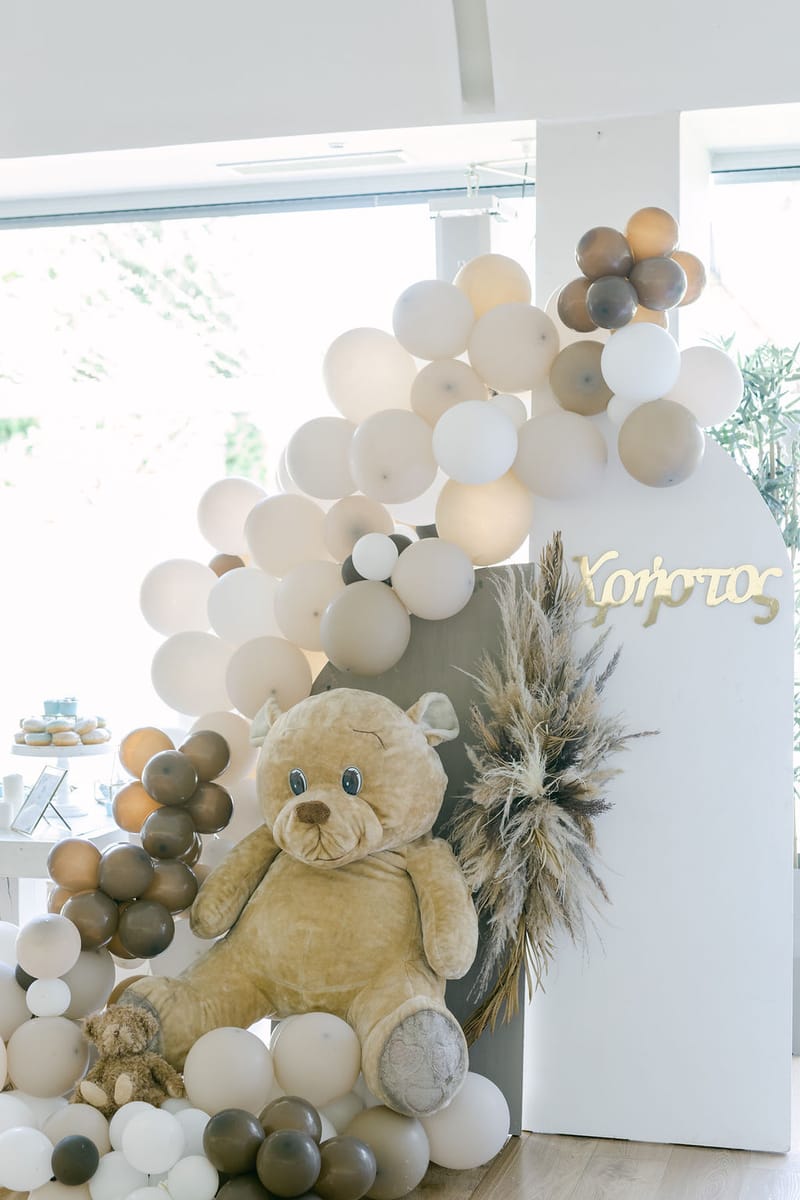 Bohemian Teddy bear Christening