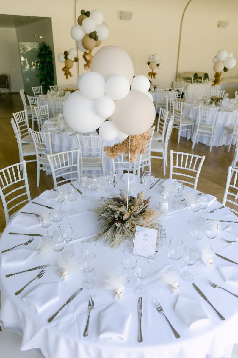 Bohemian Teddy bear Christening