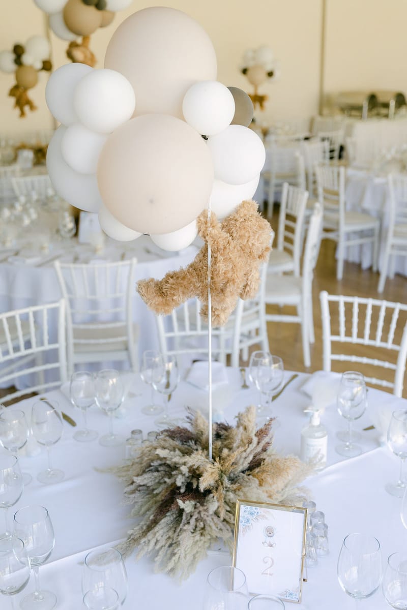 Bohemian Teddy bear Christening