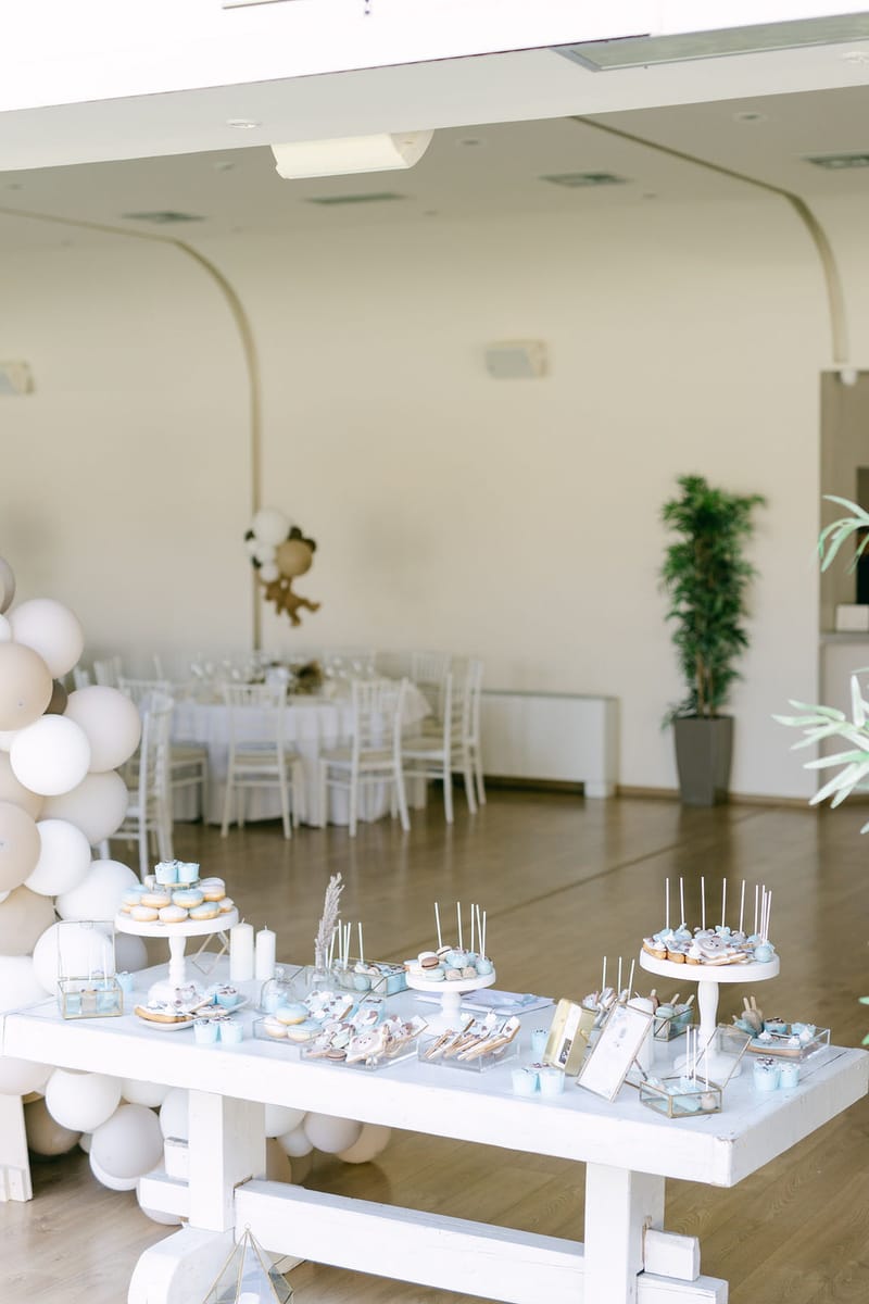 Bohemian Teddy bear Christening