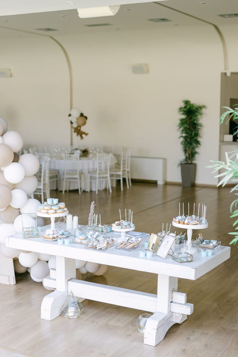 Bohemian Teddy bear Christening