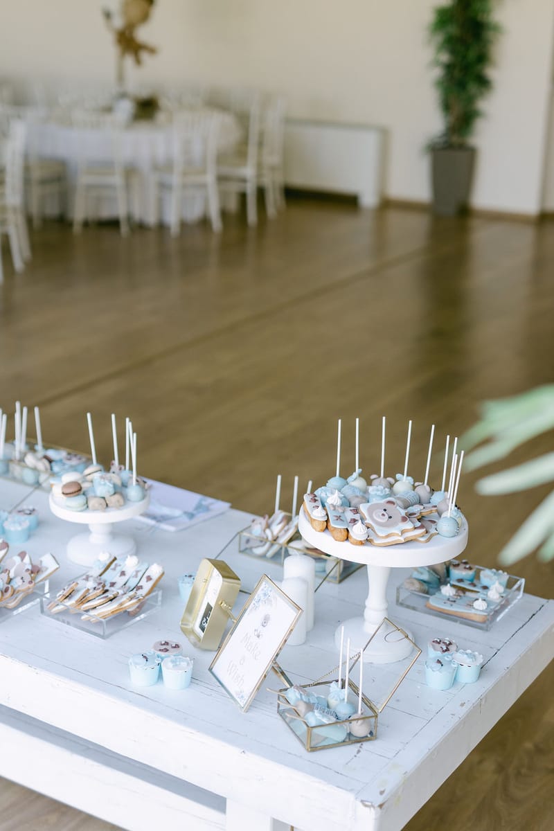 Bohemian Teddy bear Christening