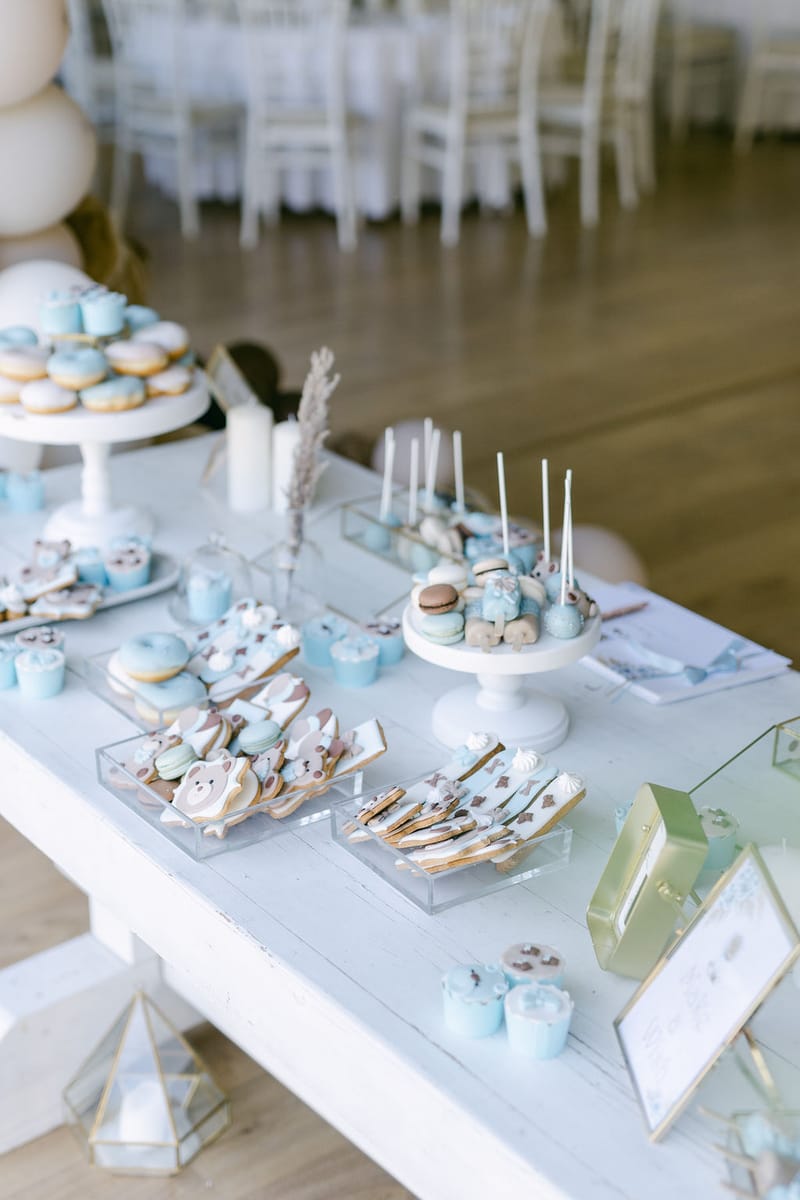 Bohemian Teddy bear Christening