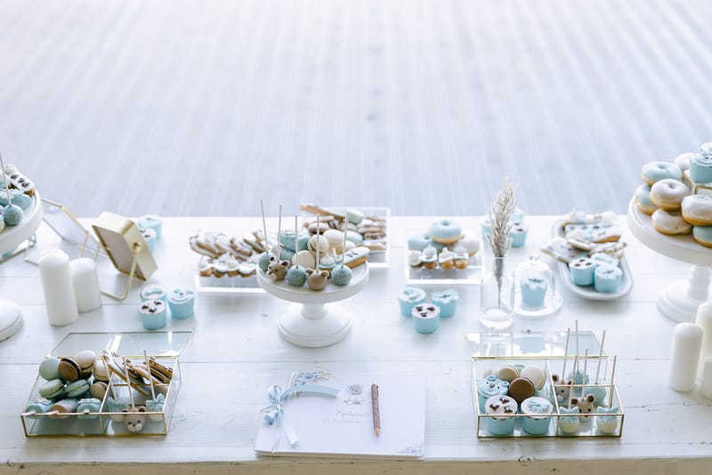 Bohemian Teddy bear Christening