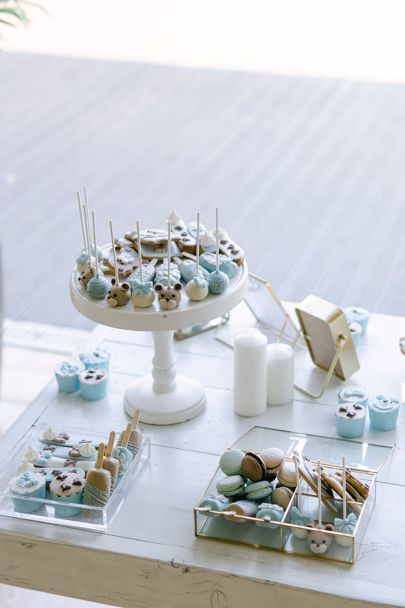 Bohemian Teddy bear Christening