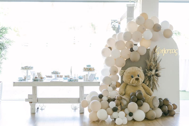 Bohemian Teddy bear Christening
