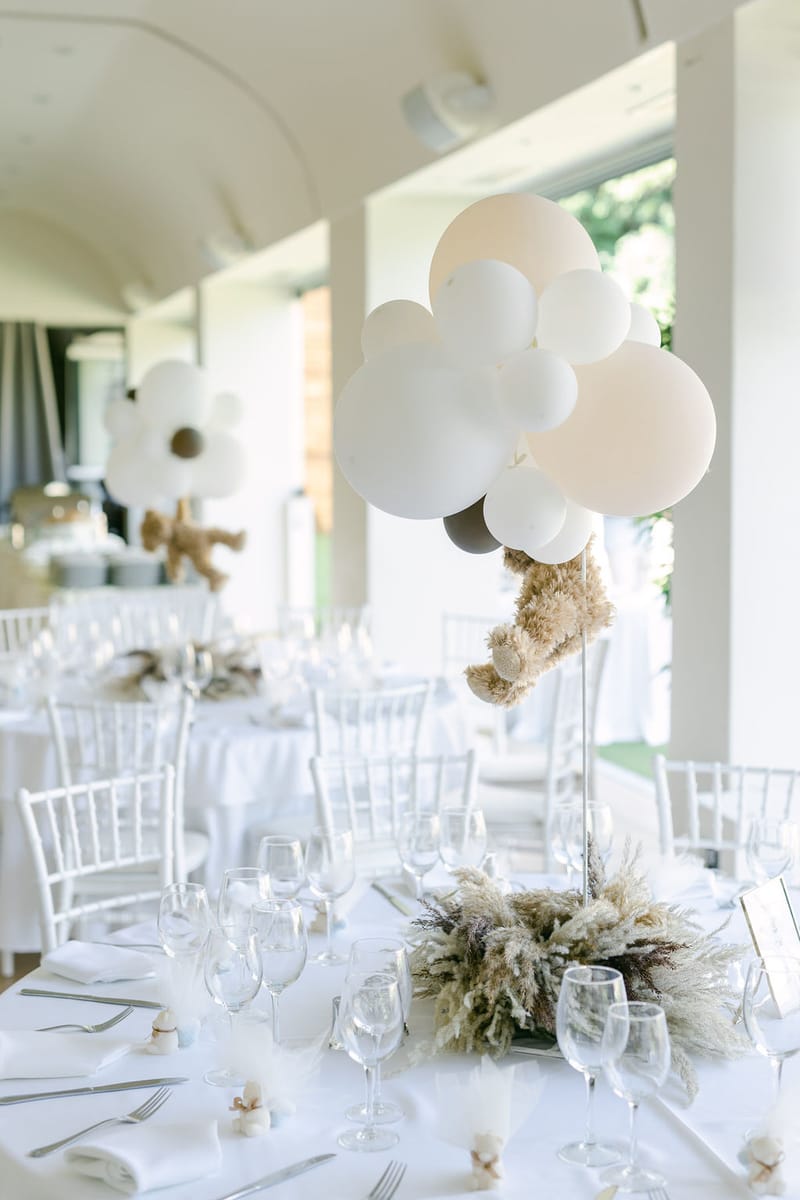 Bohemian Teddy bear Christening