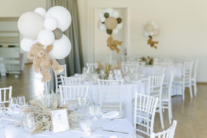 Bohemian Teddy bear Christening