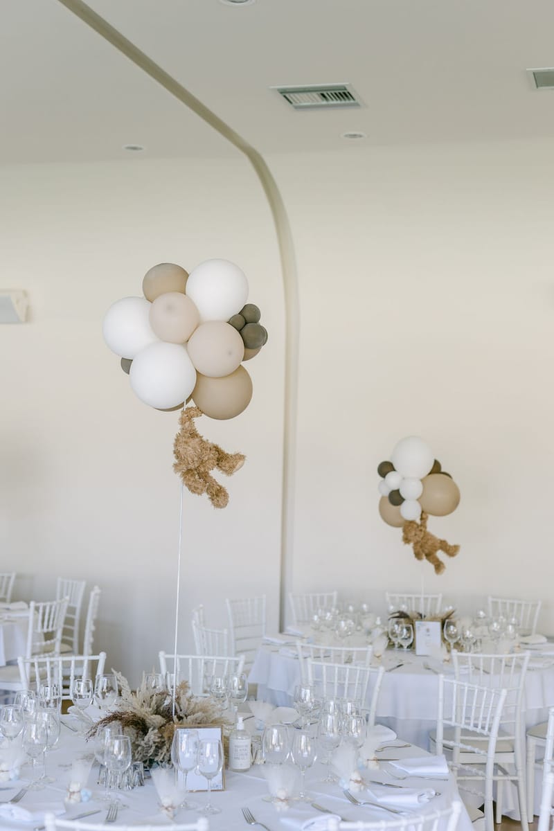 Bohemian Teddy bear Christening