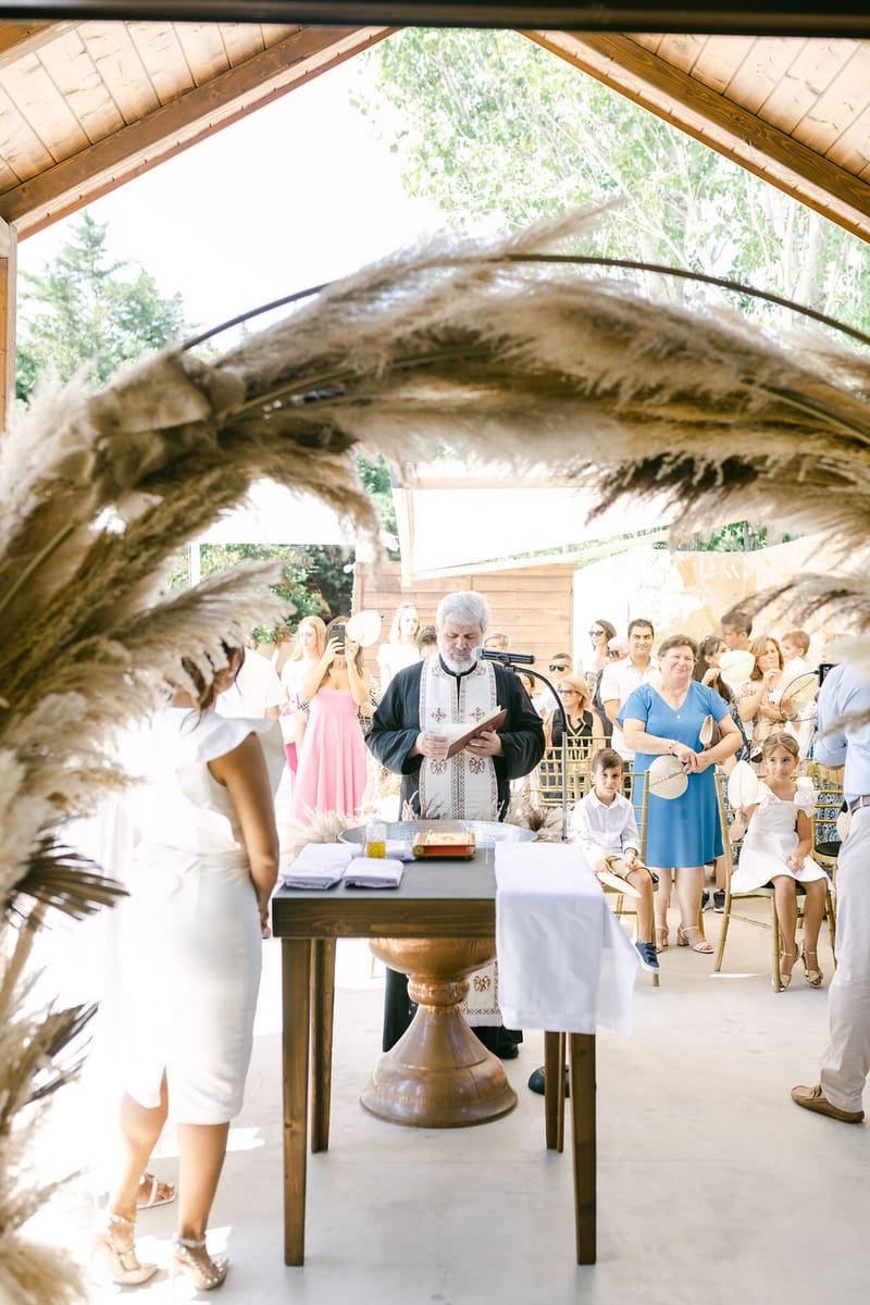 Bohemian Teddy bear Christening