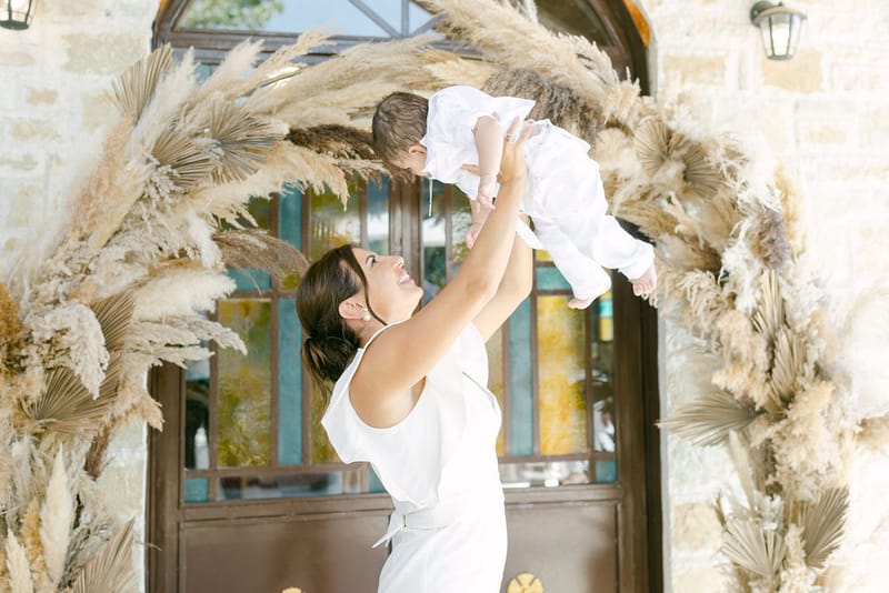 Bohemian Teddy bear Christening