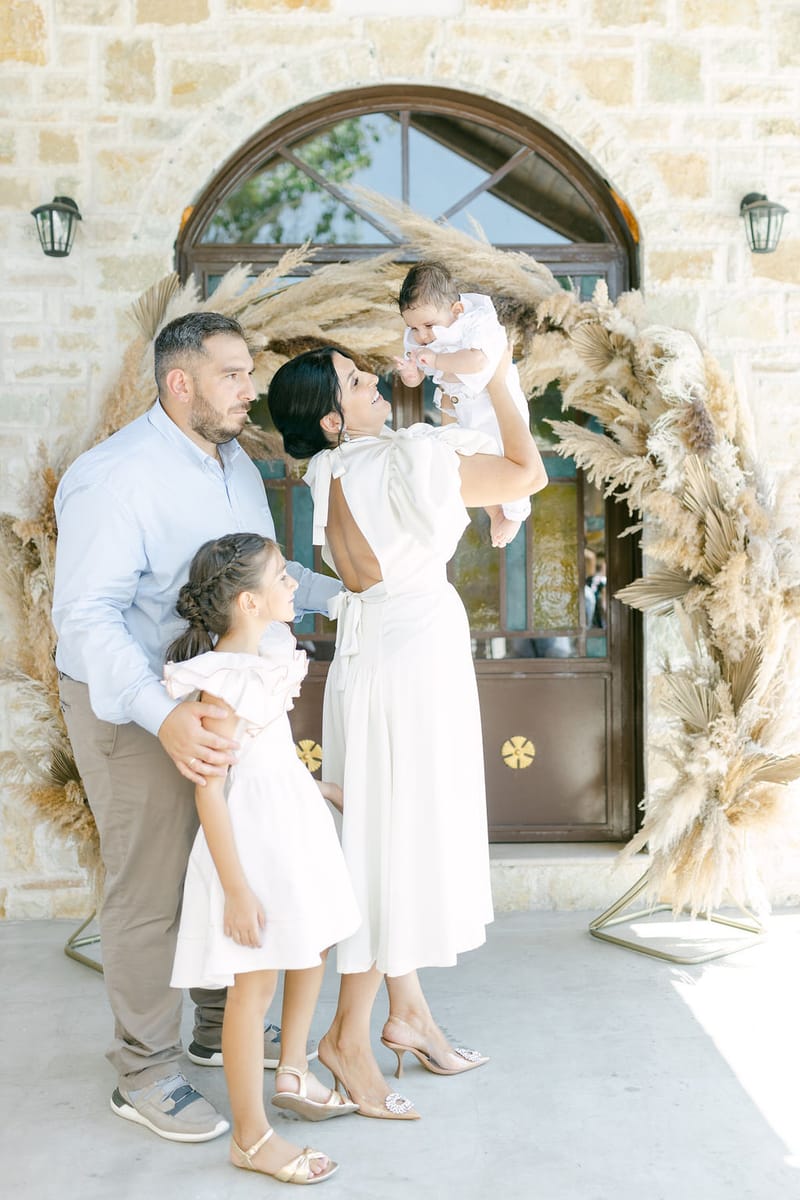 Bohemian Teddy bear Christening