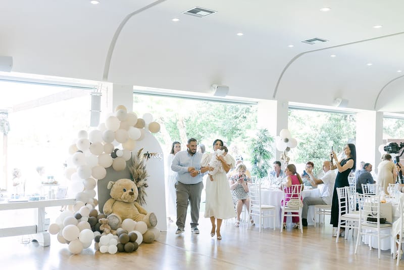Bohemian Teddy bear Christening