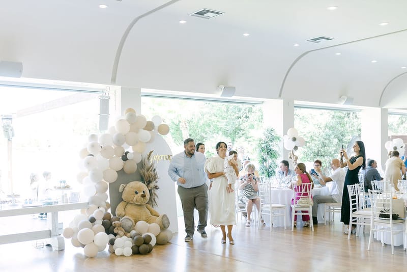 Bohemian Teddy bear Christening