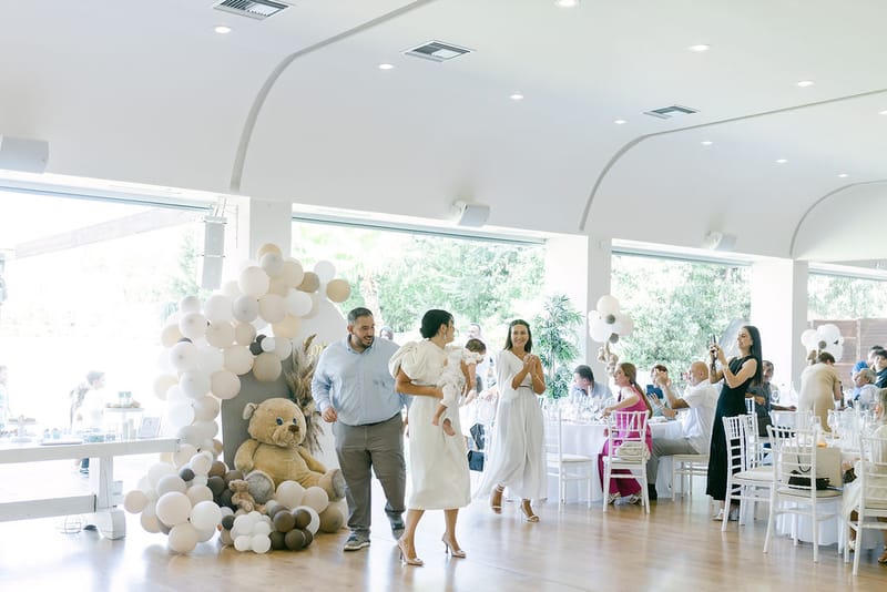 Bohemian Teddy bear Christening